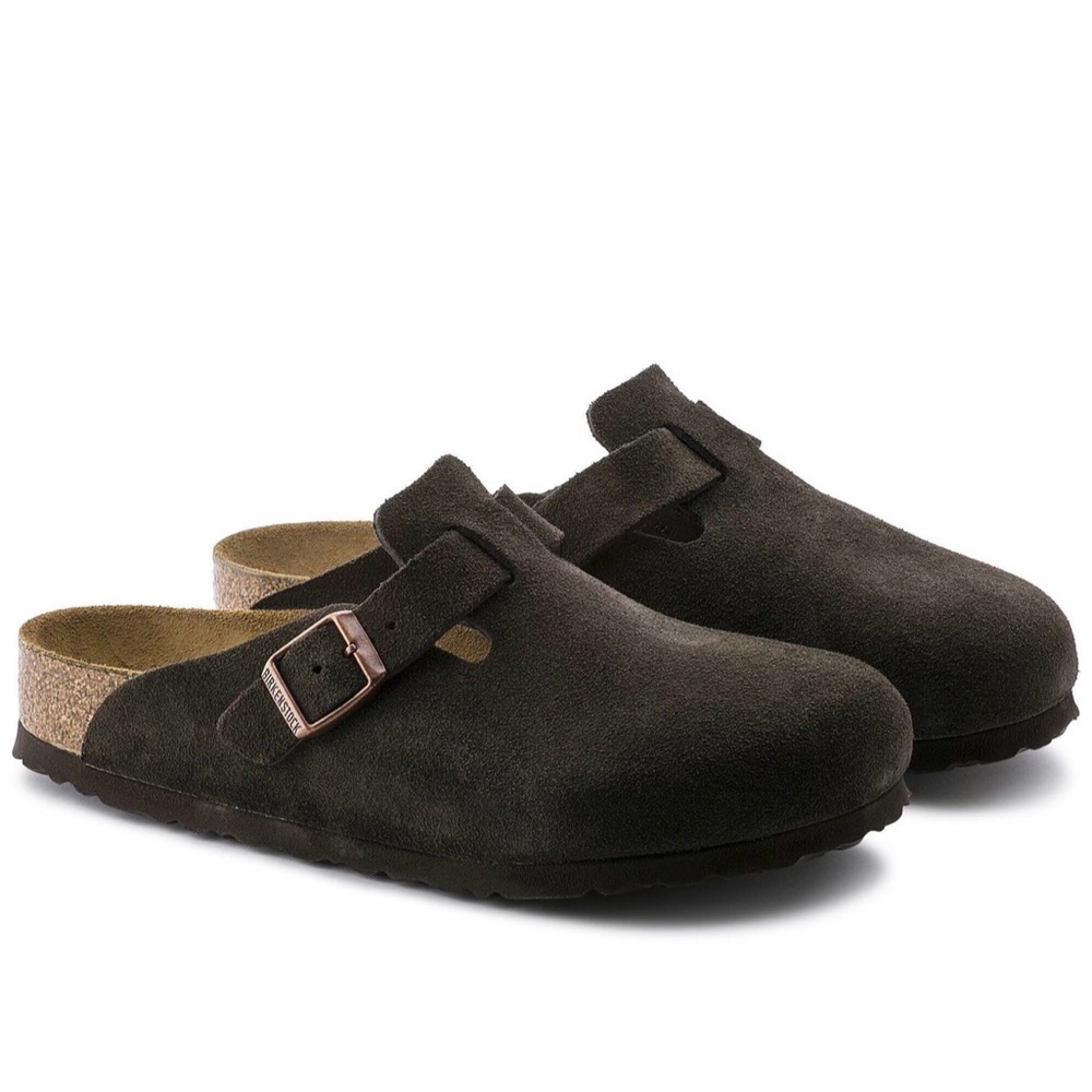 Birkenstock Women's Boston Soft Footbed Clog in Mocha (LIKE NEW!)
